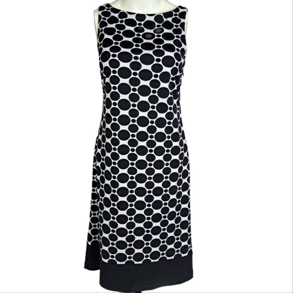 JOSEPH Ribkoff Polka Dot Sheath dress